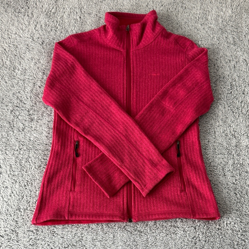 Patagonia Vibrant Pink Full Zip Fleece